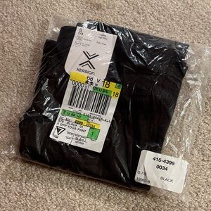 Xersion Jet Black Activewear Pants